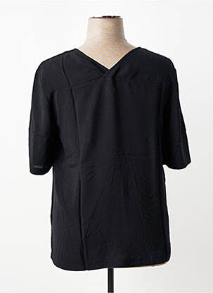 Top manches courtes manches courtes noir SHEEGO femme