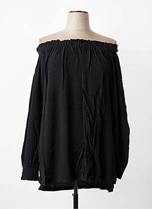 Top manches longues manches longues noir SHEEGO femme