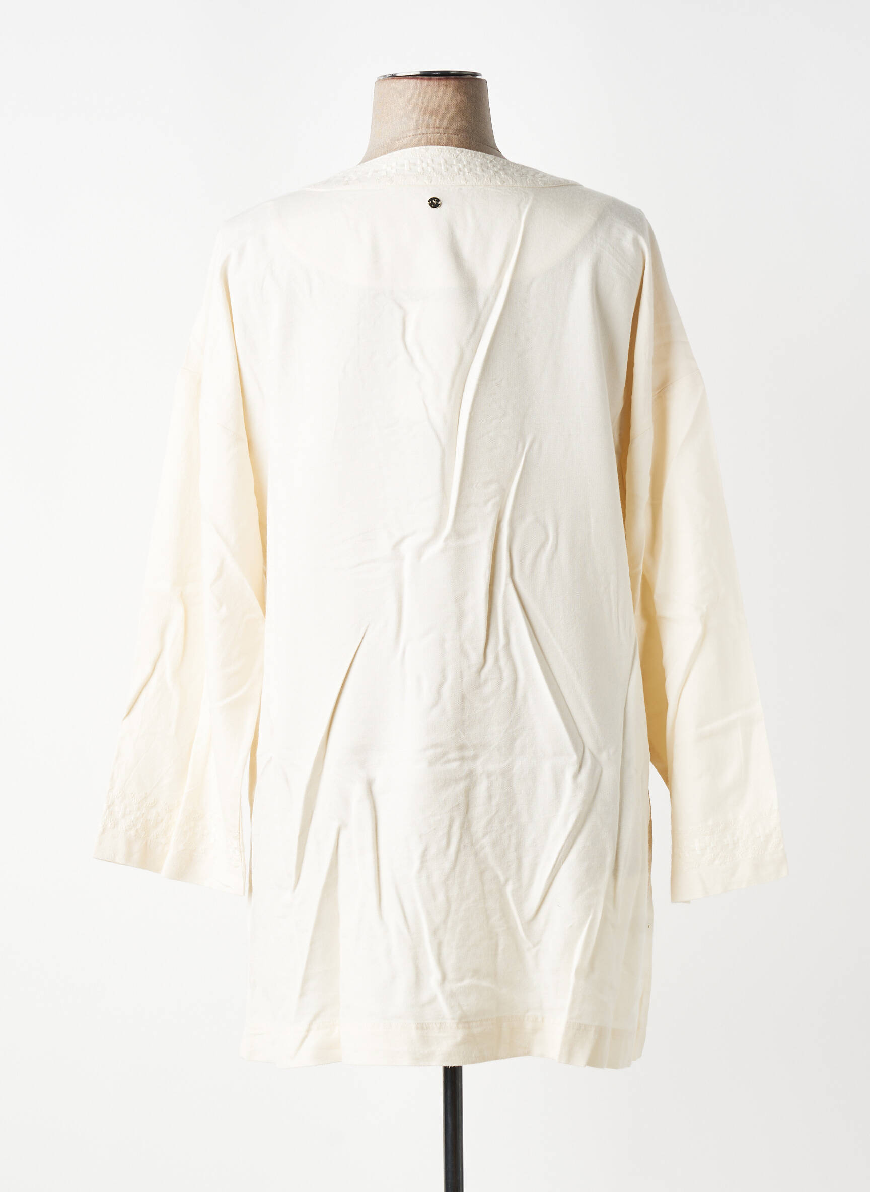 Veste casual coupe cintrée beige SHEEGO femme