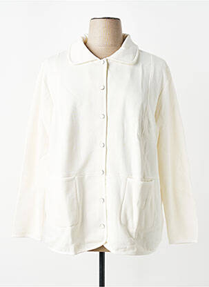 Veste casual poches blanc SHEEGO femme