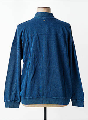 Veste casual poches bleu SHEEGO femme