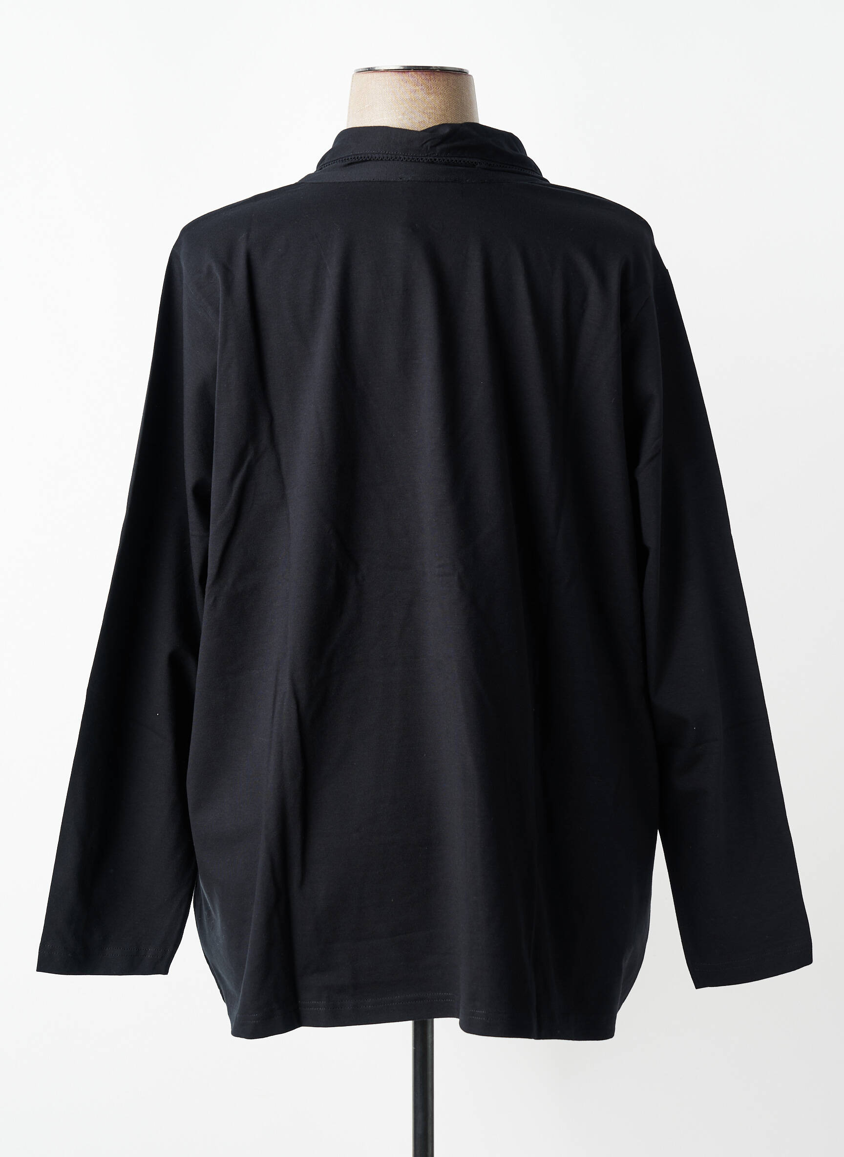 Top manches longues manches longues noir SHEEGO femme