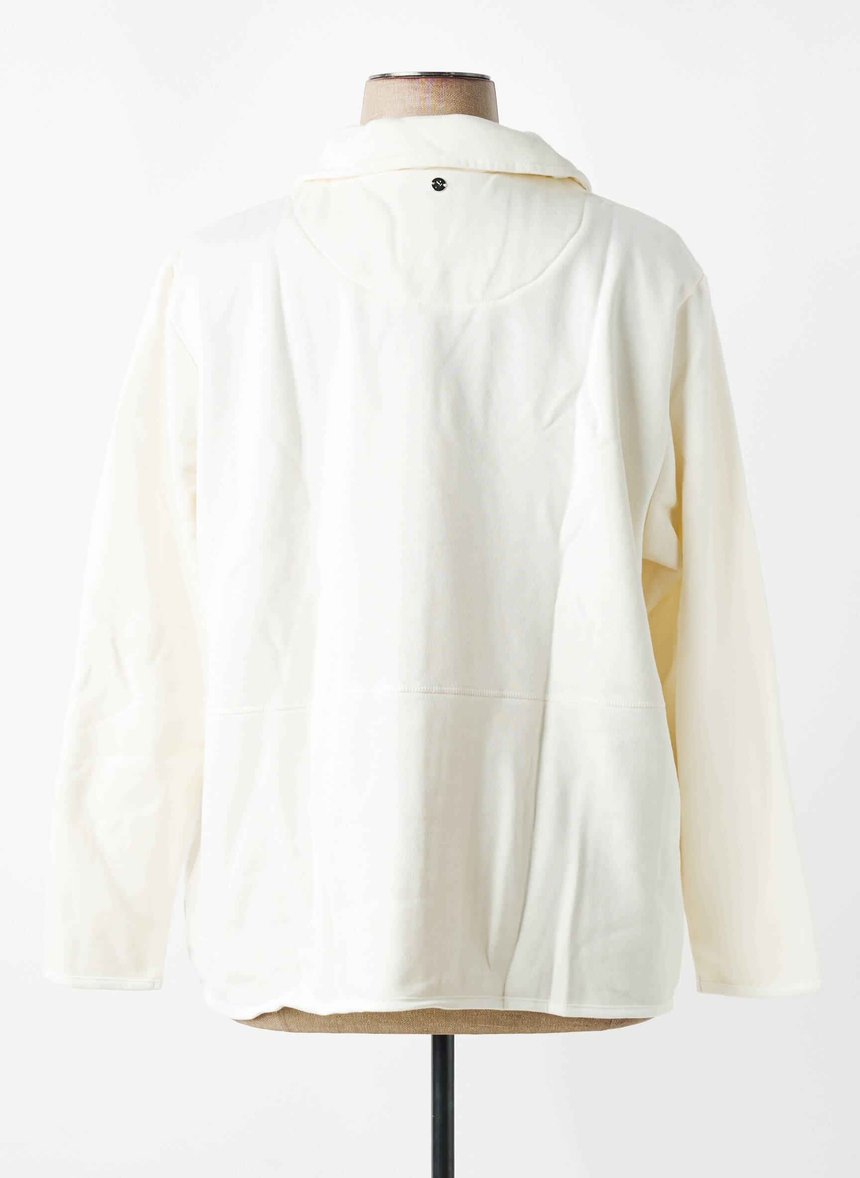Veste casual poches blanc SHEEGO femme