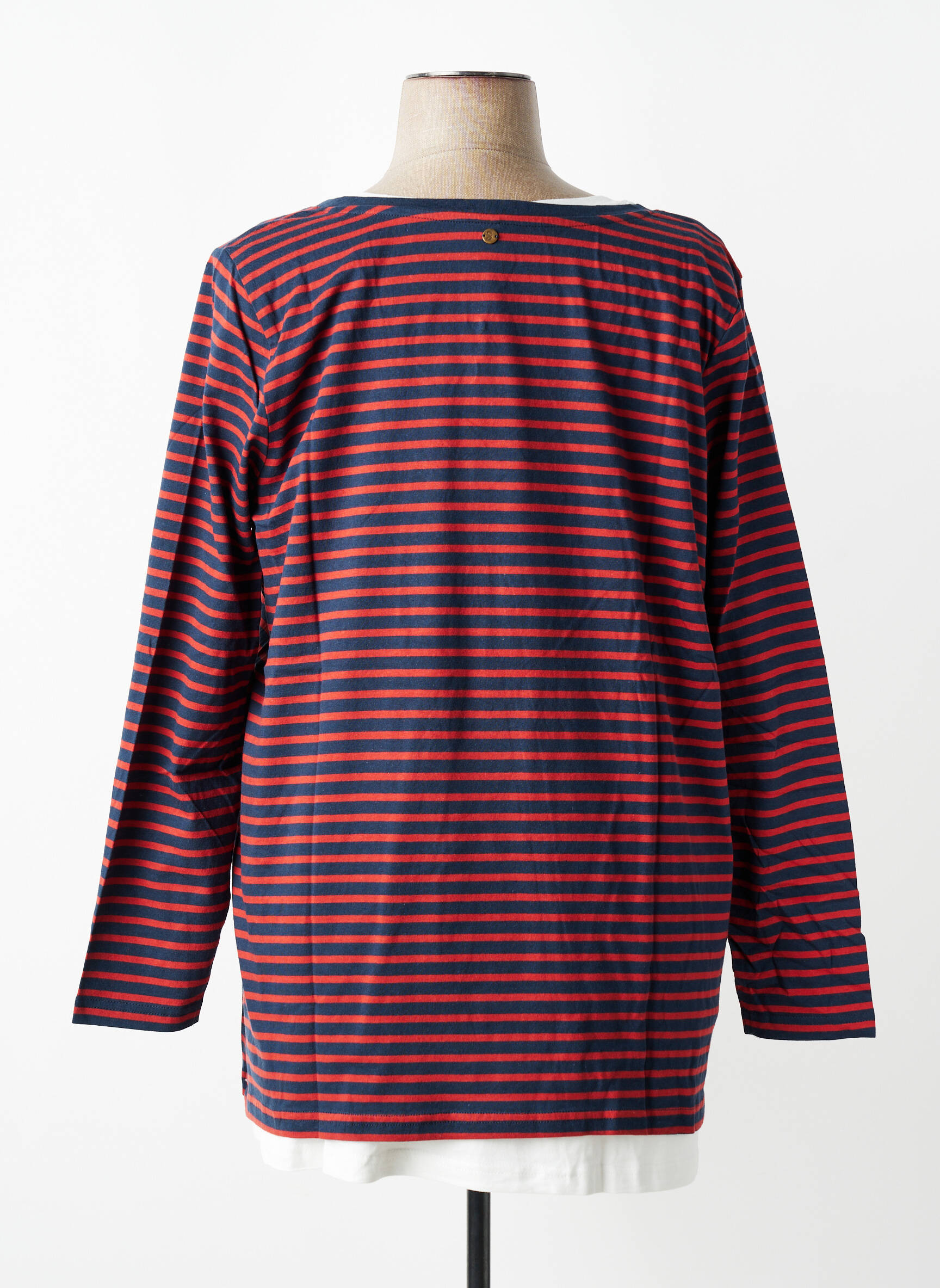 Top manches longues manches longues bleu SHEEGO femme