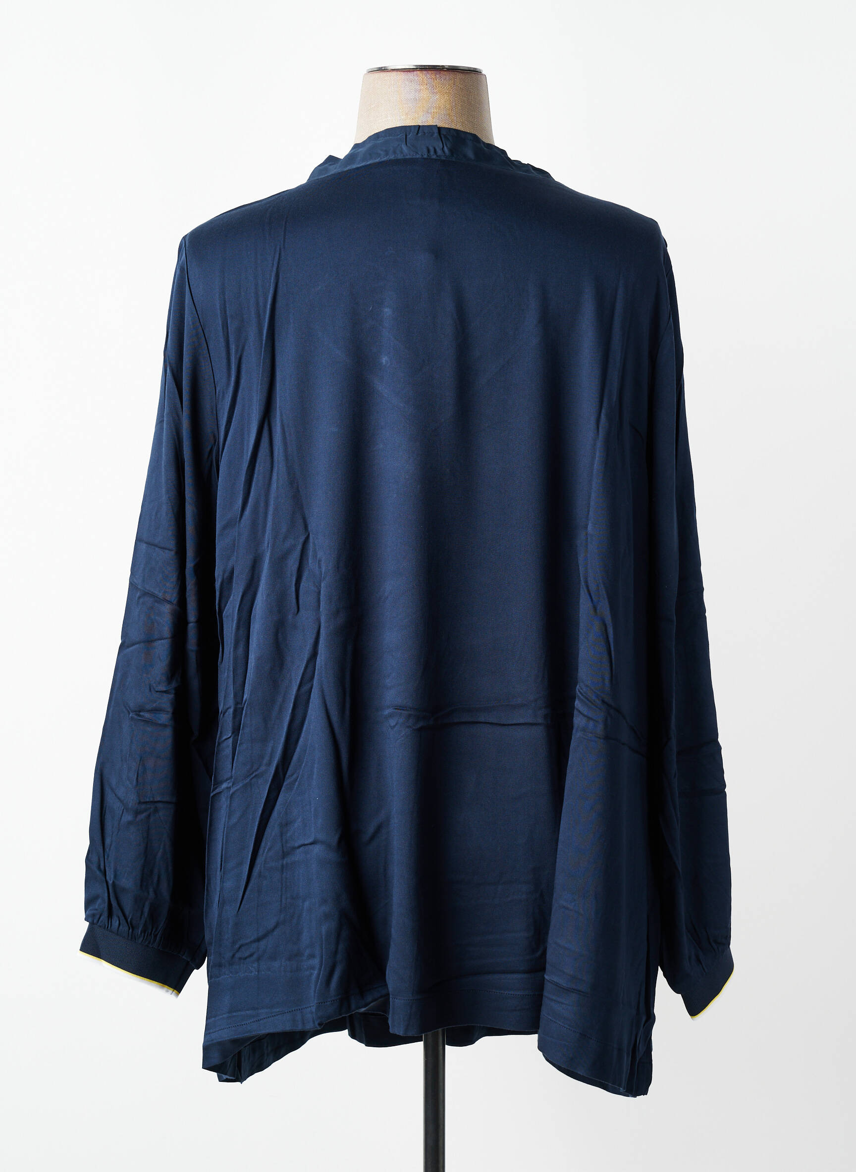 Top manches longues manches longues bleu SHEEGO femme