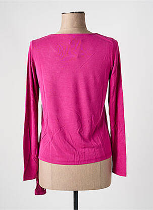 Top manches longues manches longues rose ASHLEY BROOKE femme