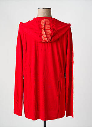 T-shirt manches longues manches longues rouge SHEEGO femme