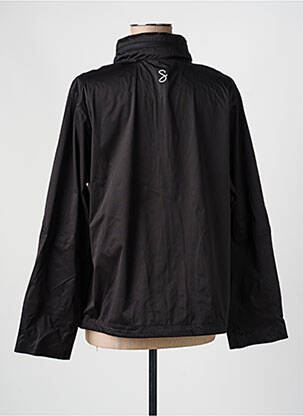 Coupe-vent manches longues a capuche noir SHEEGO femme