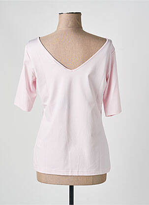 Top stretch manches courtes rose clair HEINE femme