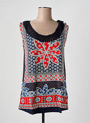 Top sans manche sans manche noir SHEEGO femme