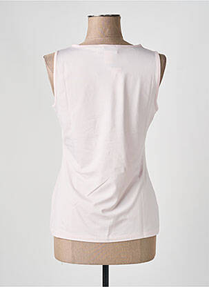 Débardeur stretch sans manche rose HEINE femme