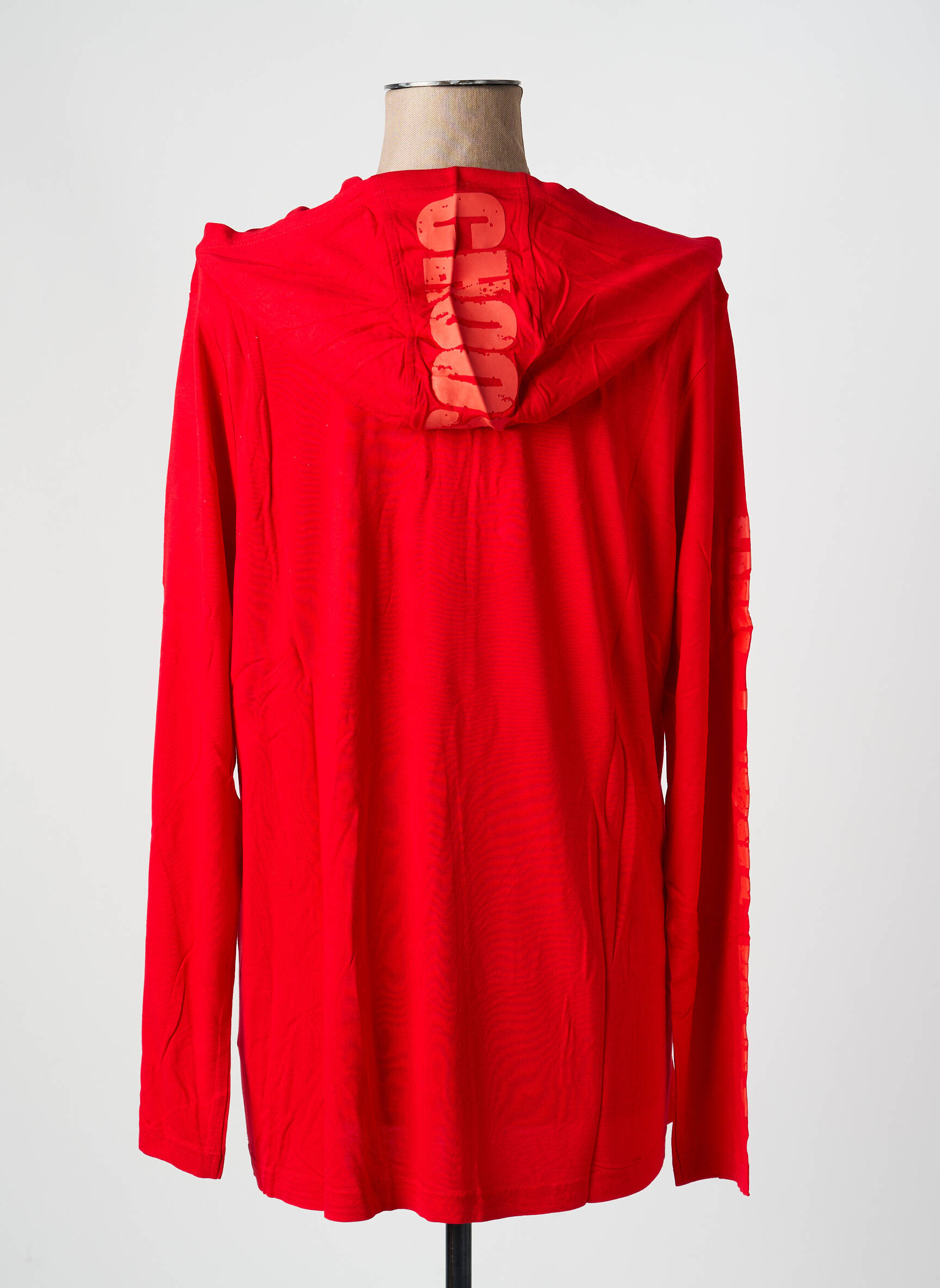 T-shirt manches longues manches longues rouge SHEEGO femme