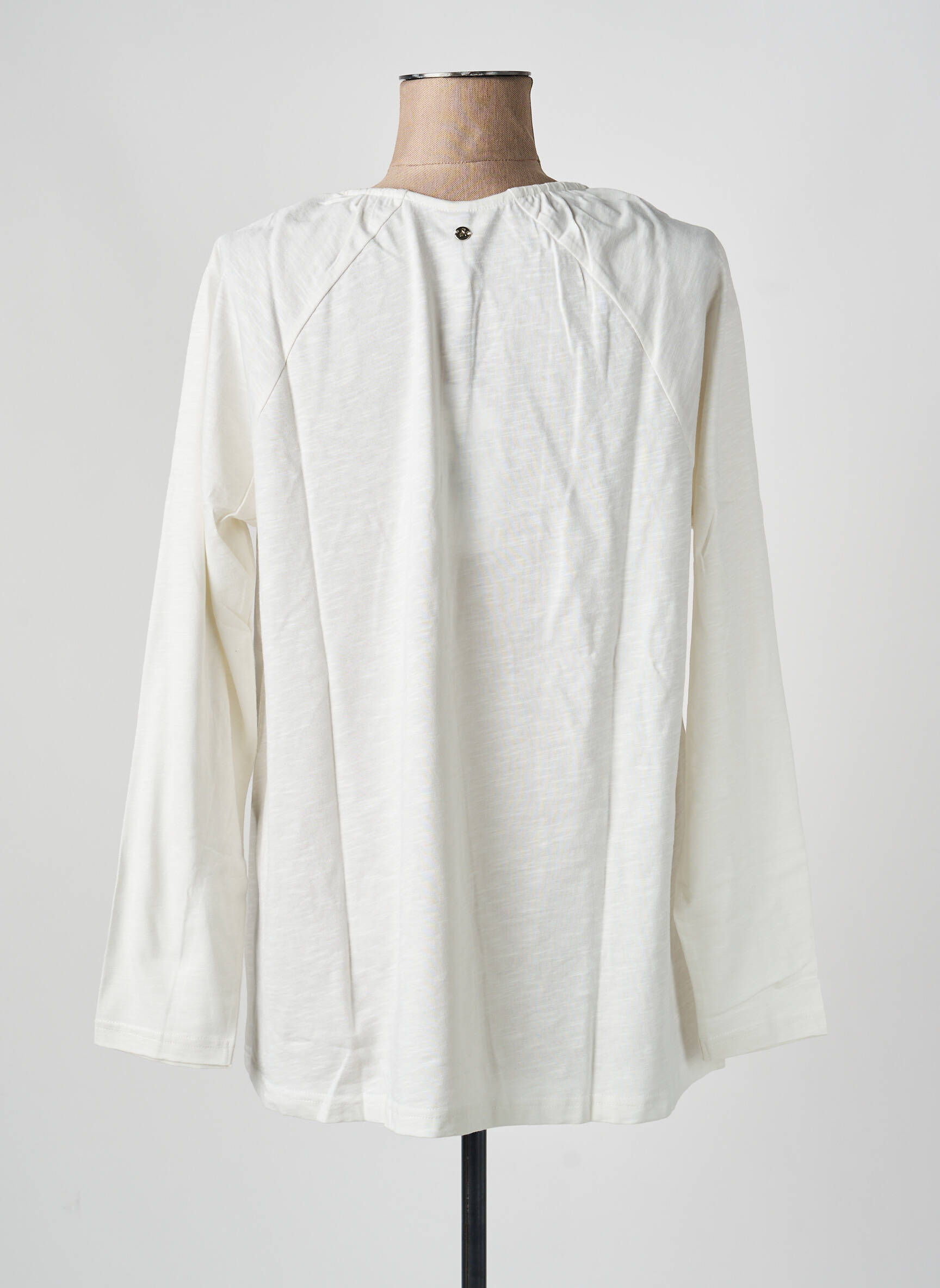 T-shirt manches longues manches longues beige SHEEGO femme