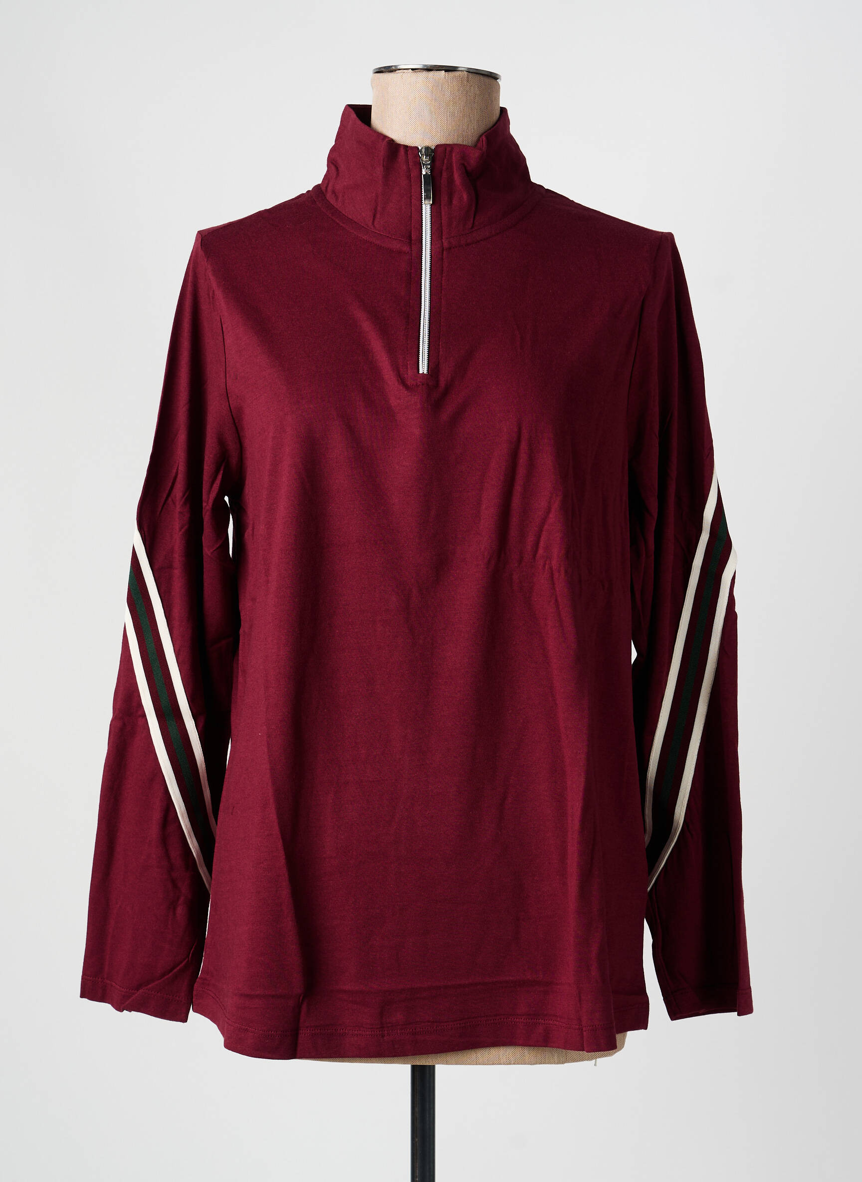 T-shirt manches longues manches longues rouge SHEEGO femme