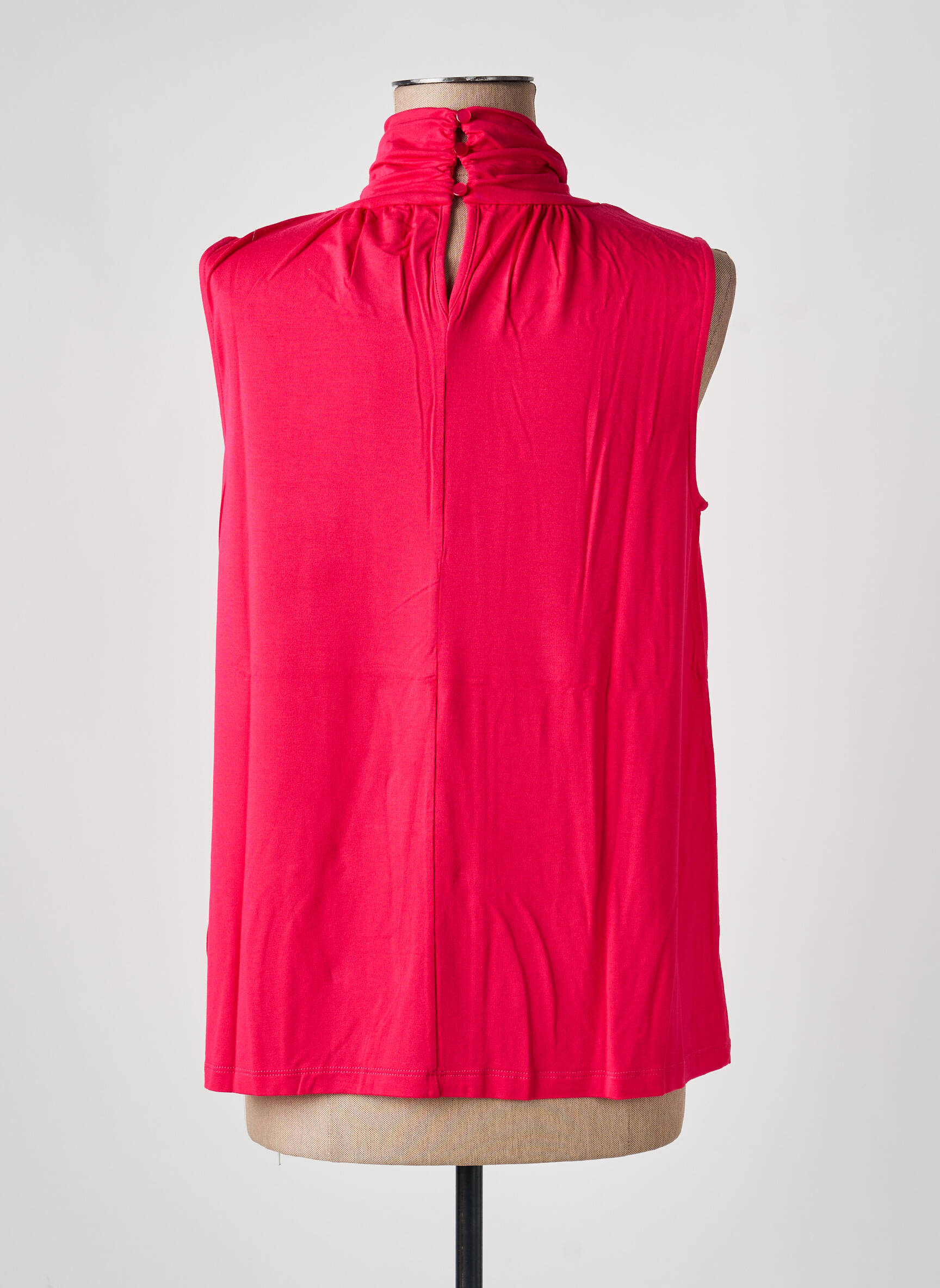 Top stretch sans manche rose HEINE femme