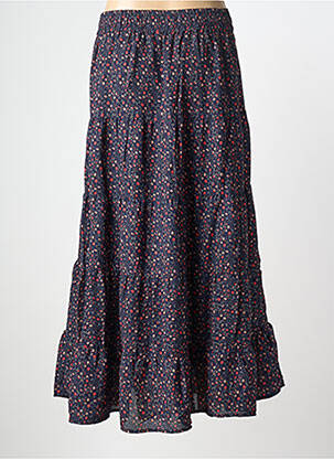 Jupe longue doublure bleu SHEEGO femme