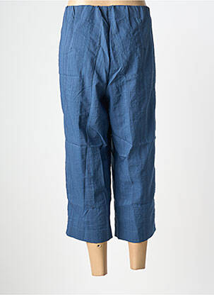 Pantacourt taille haute taille haute bleu KJBRAND femme