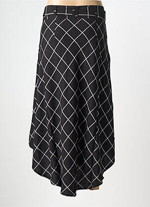 Jupe longue coupe asymétrique noir SHEEGO femme