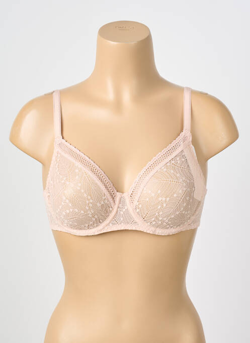 Soutien-gorge légère et transparente haut soutien-gorge emboitant rose SIMONE PERELE femme