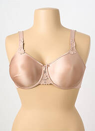 Soutien-gorge effet matière satinée chair CHANTELLE femme