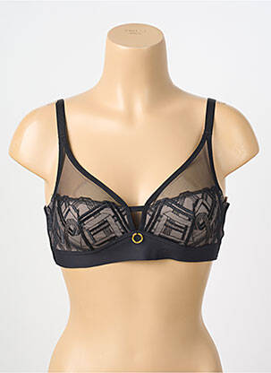 Soutien-gorge sans armature haut soutien-gorge emboitant noir CHANTELLE femme