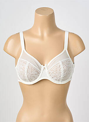 Soutien-gorge légère et transparente haut soutien-gorge emboitant beige CHANTELLE femme