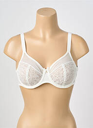 Soutien-gorge légère et transparente haut soutien-gorge emboitant beige CHANTELLE femme