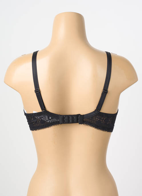 Soutien-gorge tissage dentelle haut soutien-gorge emboitant noir CHANTELLE femme