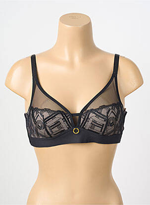 Soutien-gorge sans armature haut soutien-gorge moulé noir CHANTELLE femme