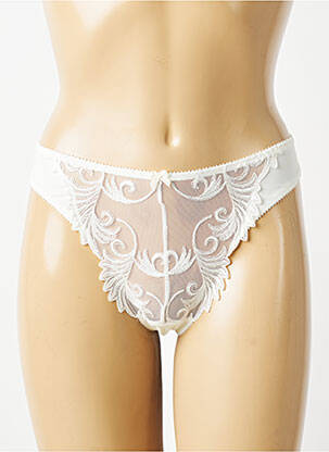 Tanga stretch beige EMPREINTE femme