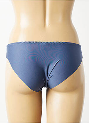 Culotte tissage satiné bleu SIMONE PERELE femme