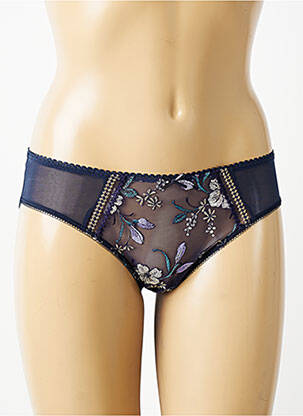 Culotte stretch bleu EMPREINTE femme