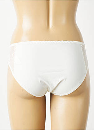 Culotte tissage satiné beige EMPREINTE femme