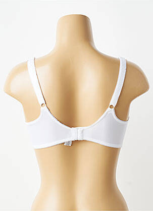 Soutien-gorge broderie haut soutien-gorge emboitant blanc EMPREINTE femme