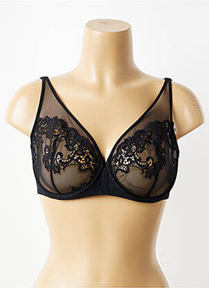 Soutien-gorge légère et transparente haut soutien-gorge emboitant noir SIMONE PERELE femme