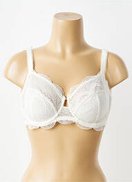 Soutien-gorge légère et transparente haut soutien-gorge emboitant beige SIMONE PERELE femme