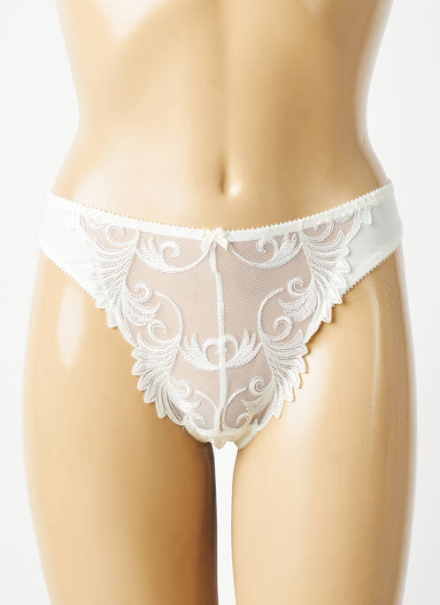 Tanga stretch beige EMPREINTE femme