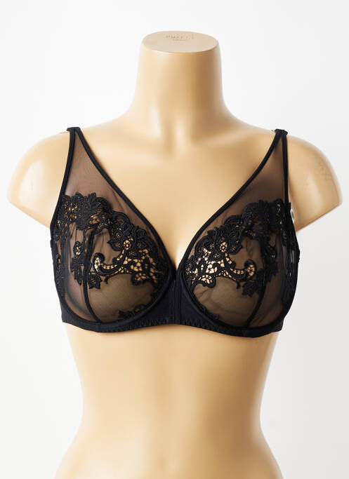 Soutien-gorge légère et transparente haut soutien-gorge emboitant noir SIMONE PERELE femme