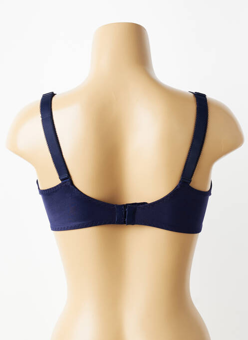 Soutien-gorge effet matière satinée haut soutien-gorge emboitant bleu SIMONE PERELE femme