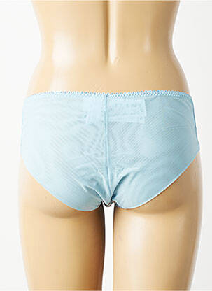 Culotte effet matière satinée bleu EMPREINTE femme