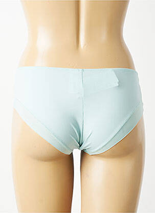 Culotte effet matière satinée vert EMPREINTE femme