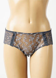 Culotte effet matière satinée gris EMPREINTE femme