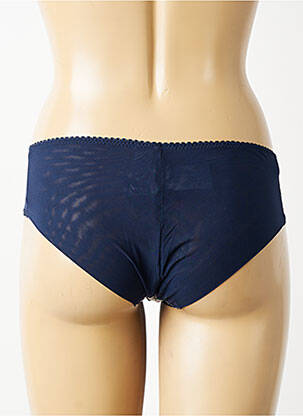Culotte effet matière satinée bleu EMPREINTE femme