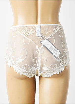 Culotte effet matière satinée beige EMPREINTE femme