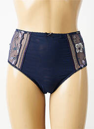 Culotte haute stretch bleu EMPREINTE femme