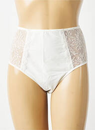 Culotte haute tissage satiné beige SIMONE PERELE femme