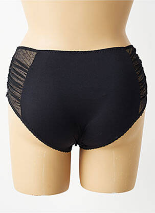 Culotte effet matière satinée noir EMPREINTE femme