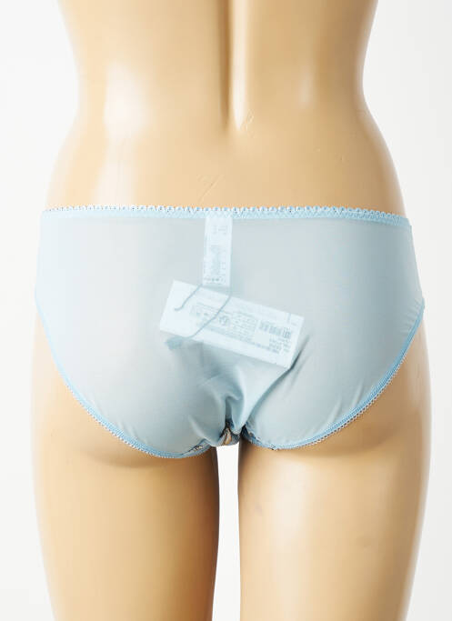 Culotte effet matière satinée bleu EMPREINTE femme