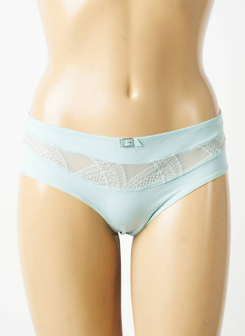 Culotte effet matière satinée vert EMPREINTE femme