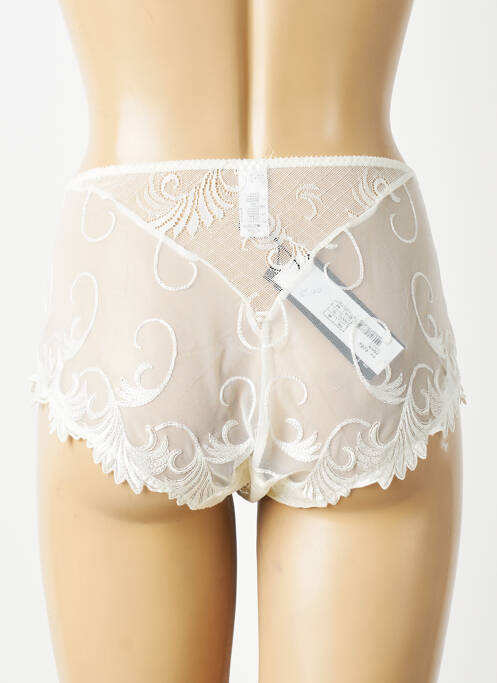 Culotte effet matière satinée beige EMPREINTE femme